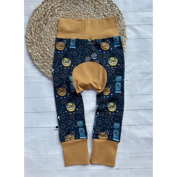 Popókörös, hordozós nadrág 74-86 - robotok