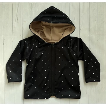 Tavaszi-őszi softshell kabát 86 - pöttyös